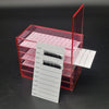 Acrylic 5 Layer Eyelash Storage Case Box Container Holder White pallet