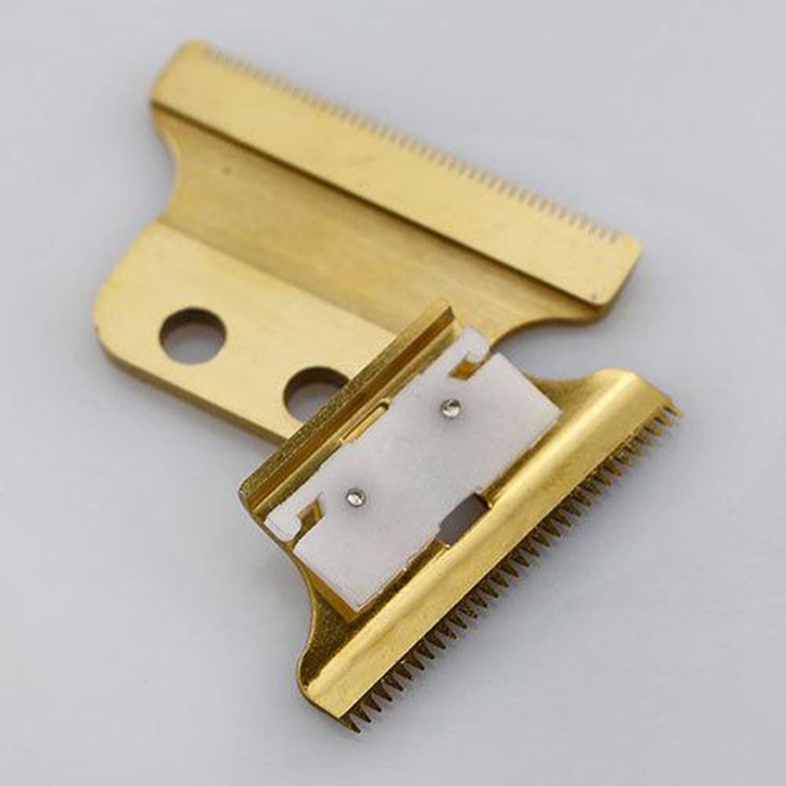 Salon Barber Blade Cutter Head For WAHL 8081 Hair Clipper Gold + Ceramic