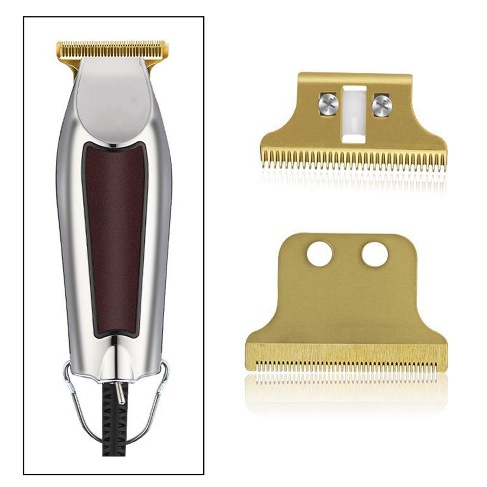 Salon Barber Blade Cutter Head For WAHL 8081 Hair Clipper Gold + Gold