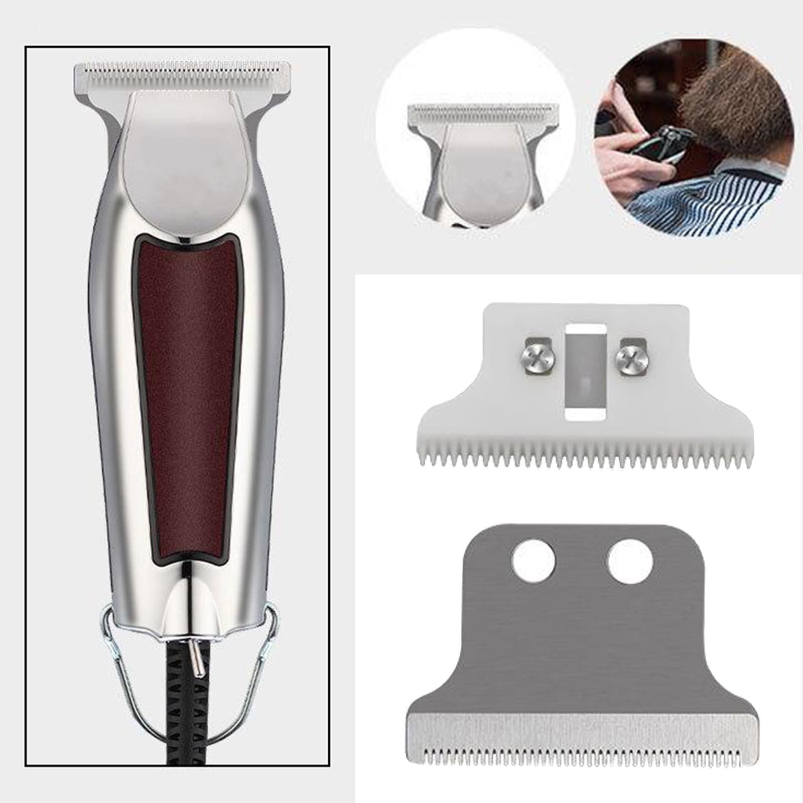 Salon Barber Blade Cutter Head For WAHL 8081 Hair Clipper Silver + Ceramic