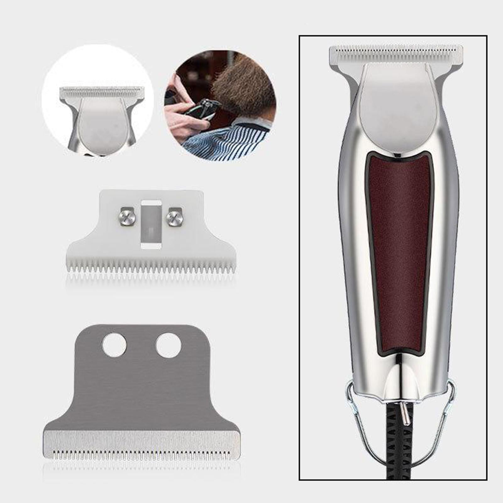 Salon Barber Blade Cutter Head For WAHL 8081 Hair Clipper Silver + Ceramic