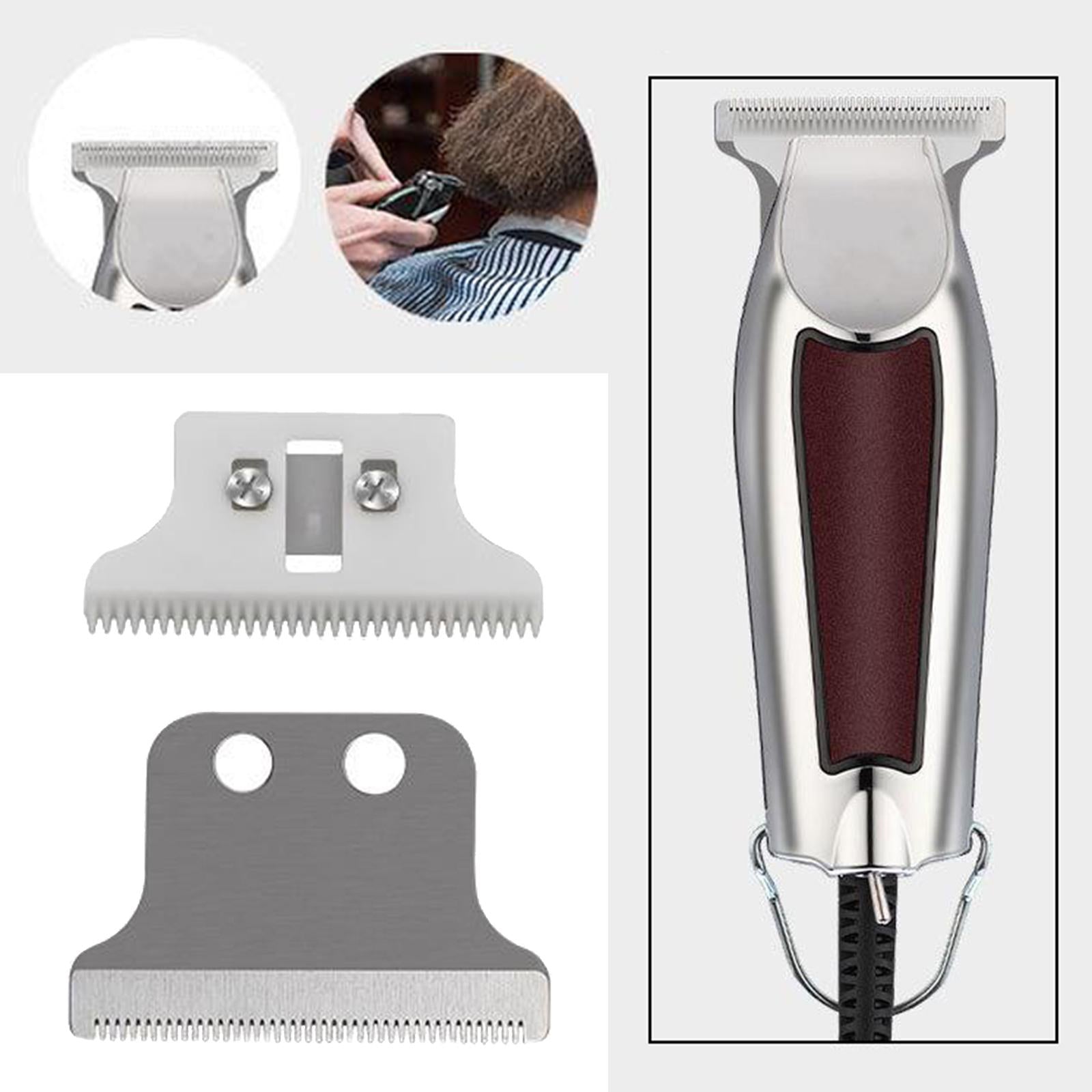 Salon Barber Blade Cutter Head For WAHL 8081 Hair Clipper Silver + Ceramic