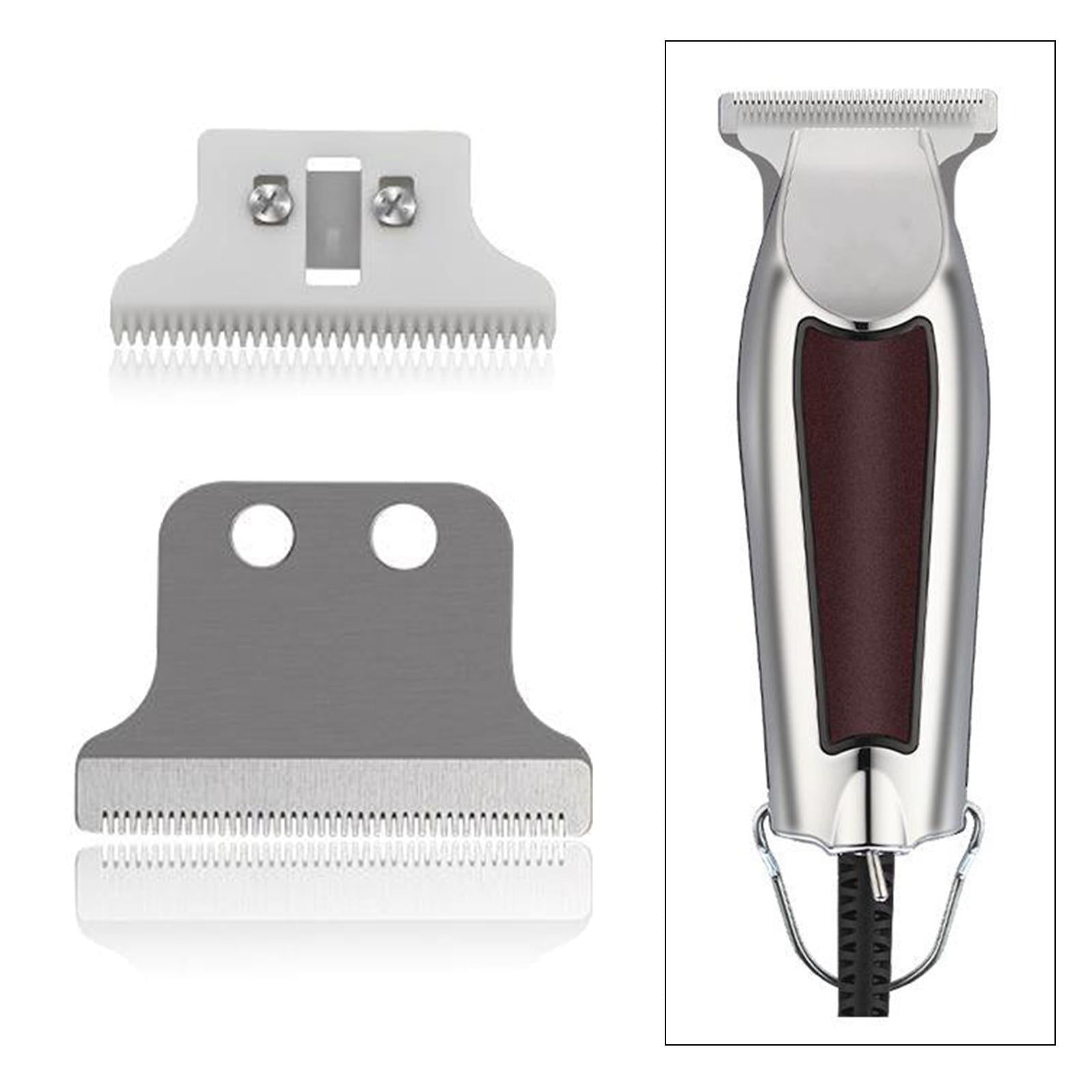 Salon Barber Blade Cutter Head For WAHL 8081 Hair Clipper Silver + Ceramic