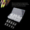 500 Pieces French Lady French False Nails Tips Full Cover for Salon Press On