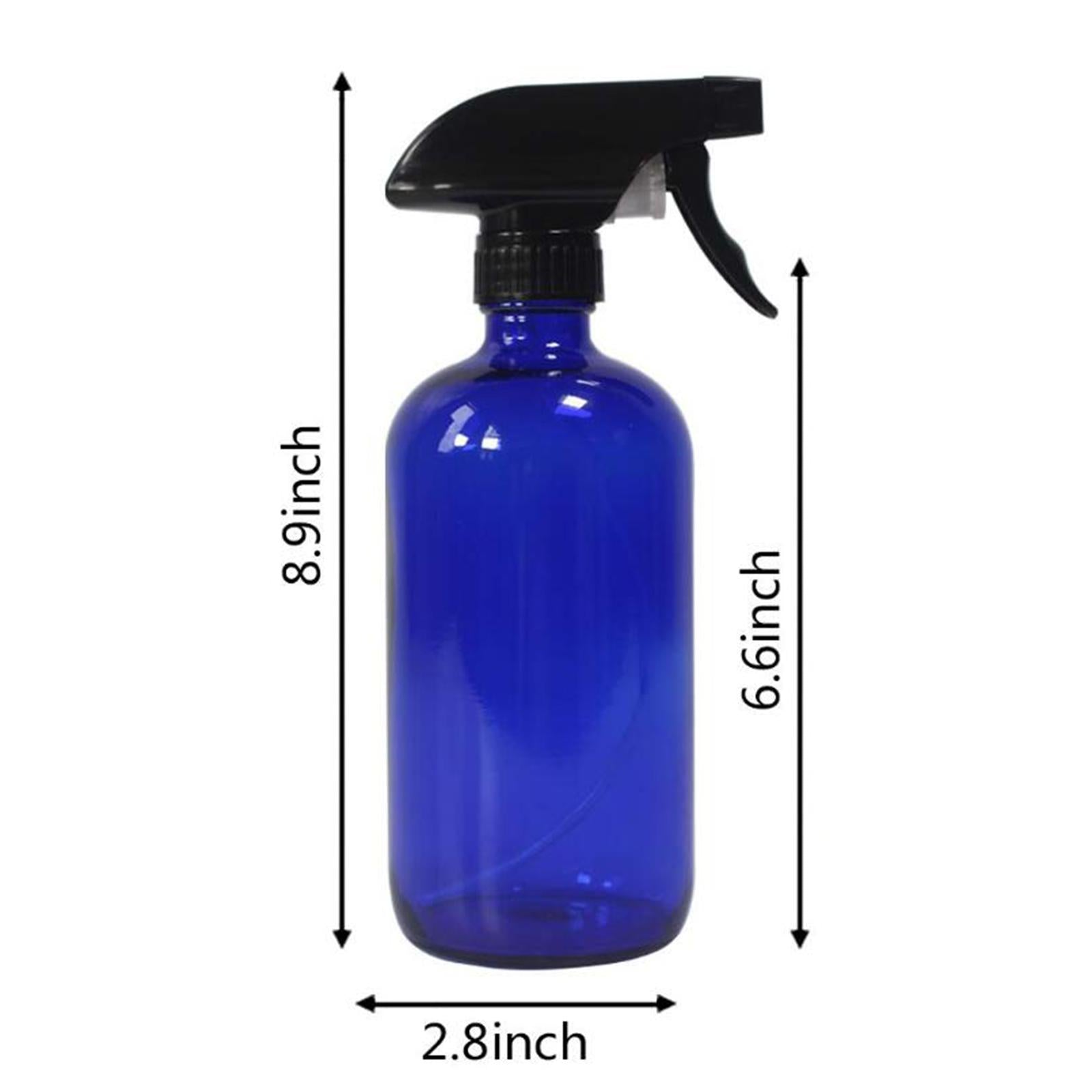 2pcs 250/500ml Boston Empty Amber/Blue Glass Spray Bottle amber 500ml