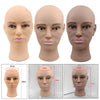 Male Men Bald Mannequin Head Glasses Headset Display Stand  Skin Color