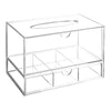 Acrylic Makeup Organizer Shelf Jewelry Holder Drawer Storage Box Clear