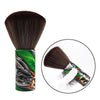 Barber Hair Cutting Neck Hair Brush Cleaning Hairbrush Water transfer Green