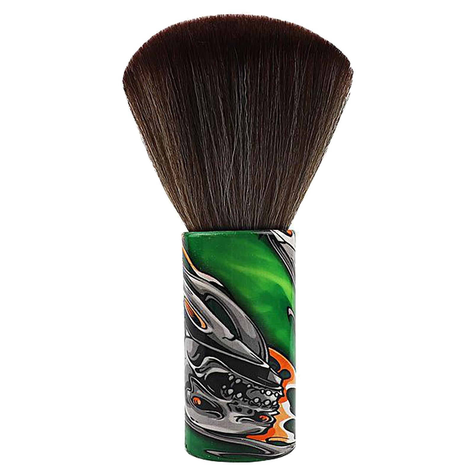 Barber Hair Cutting Neck Hair Brush Cleaning Hairbrush Water transfer Green