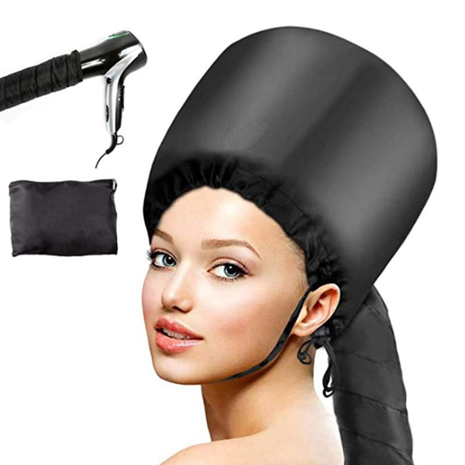 Adjustable Hair Drying Bonnet Time Saver Home Easy to Use w/ Extended Hose