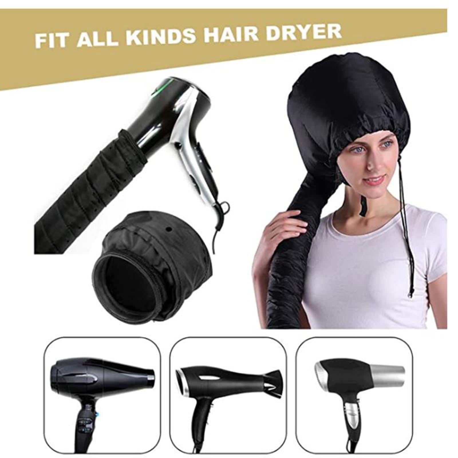 Adjustable Hair Drying Bonnet Time Saver Home Easy to Use w/ Extended Hose