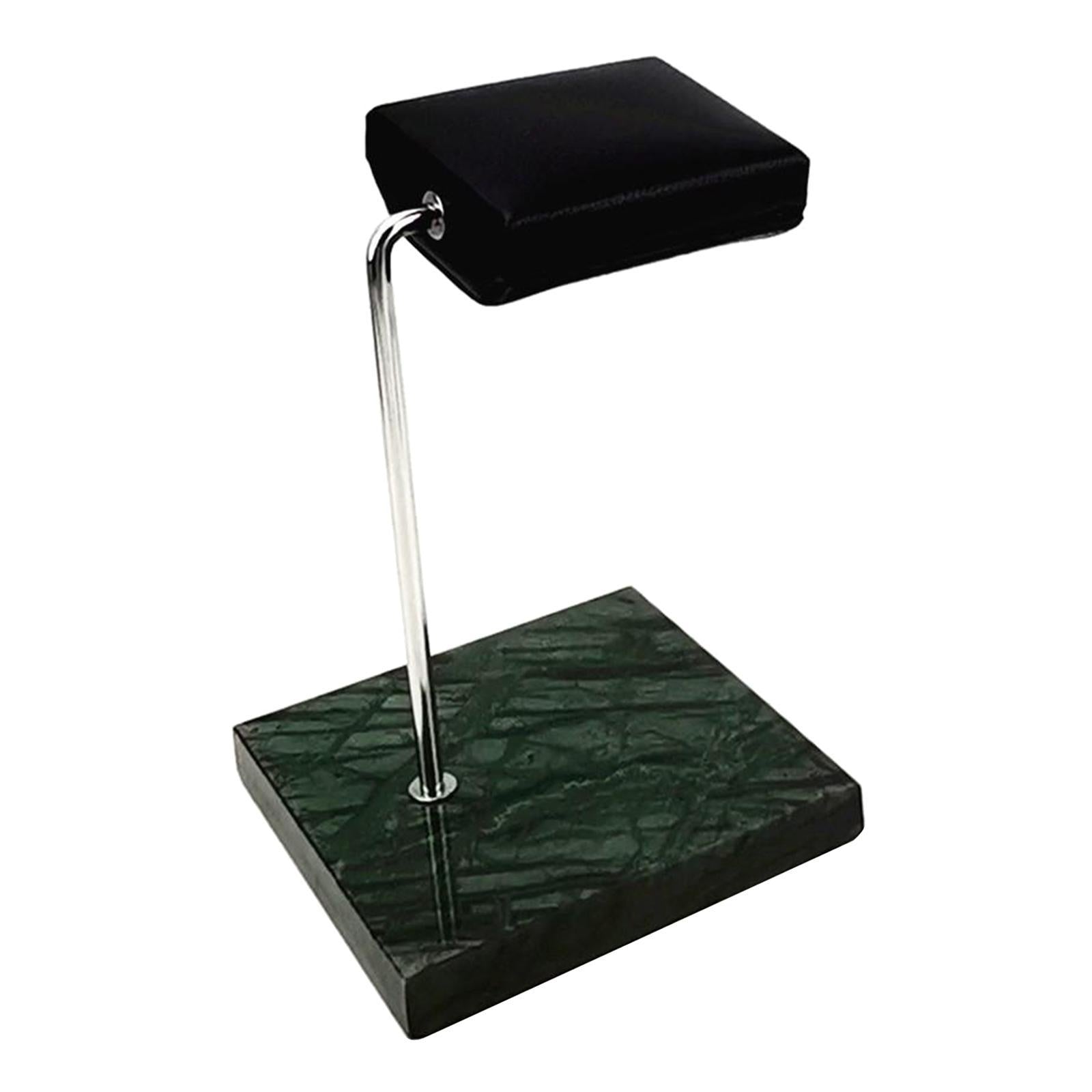 Marble Jewelry Watch Display Stand Rack Holder  Square Green A