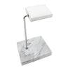 Marble Jewelry Watch Display Stand Rack Holder  Square White B