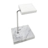 Marble Jewelry Watch Display Stand Rack Holder  Square White B