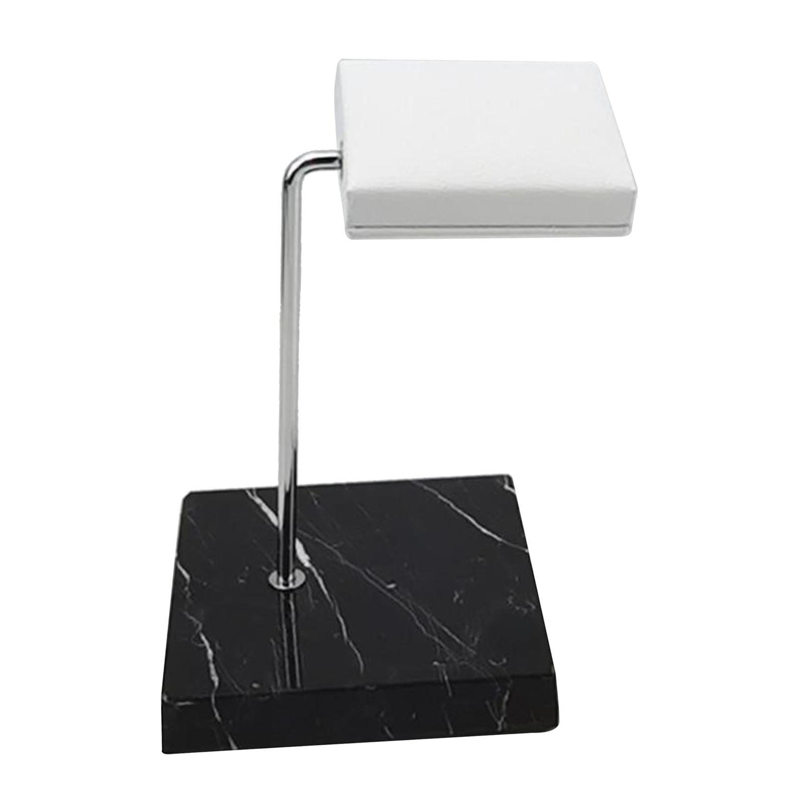 Marble Jewelry Watch Display Stand Rack Holder  Square Black B