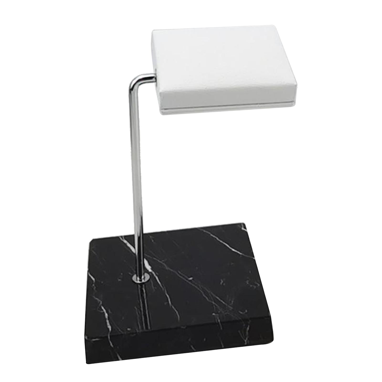 Marble Jewelry Watch Display Stand Rack Holder  Square Black B