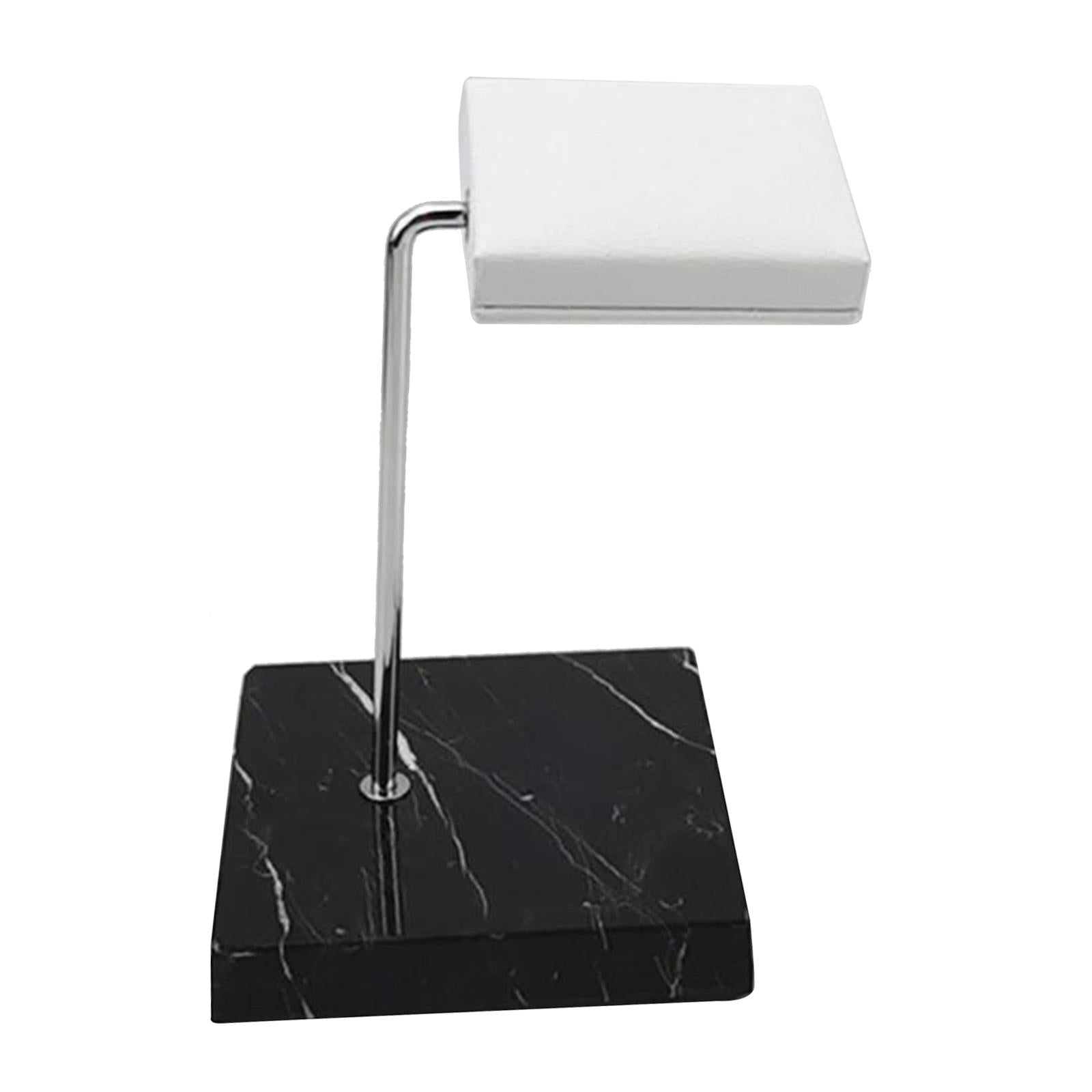 Marble Jewelry Watch Display Stand Rack Holder  Square Black B