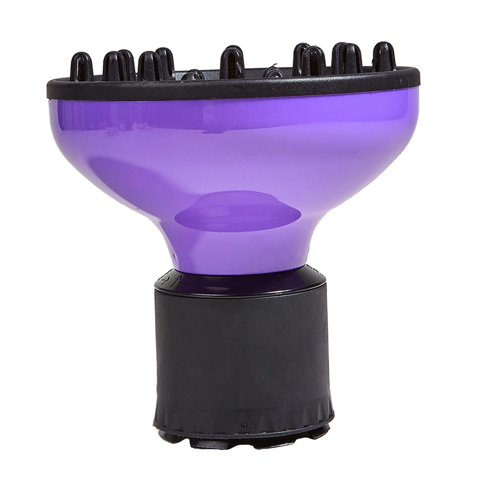 Hair Blower Hairdryer Diffuser Cover Styling Tool Portable Purple