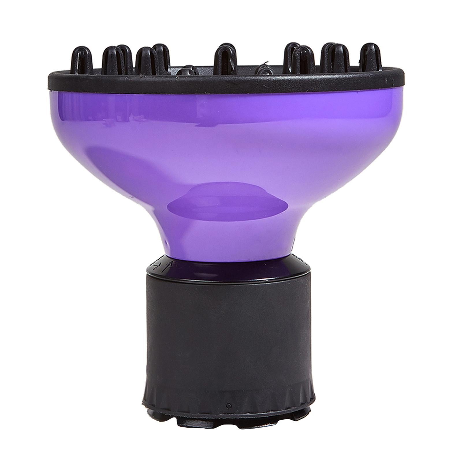 Hair Blower Hairdryer Diffuser Cover Styling Tool Portable Purple