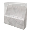 Eyelash Extension Storage Box Tweezers Organizer Case Stand Holder White