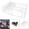 Acrylic Makeup Palette Organizer Display Cosmetic Storage Bracket Rack Case