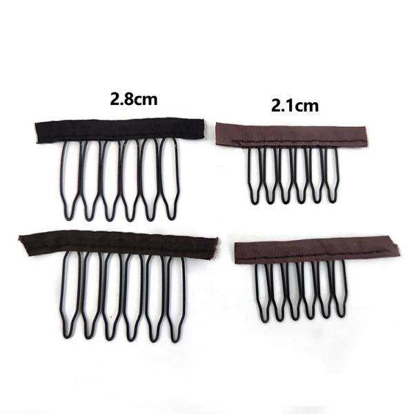 10 Strips Wigs Clips for Lace Wigs Full Wigs Hair Weave Extension  L 2.8cm