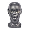 Mannequin Head Man Dummy for Scarf Hat Sunglass Display Manikin Head Black