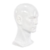 Mannequin Head Man Dummy for Scarf Hat Sunglass Display Manikin Head White