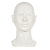 Female Plastic PVC Mannequin Head Model Hat Wig Display Stand Rack White