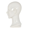 Female Plastic PVC Mannequin Head Model Hat Wig Display Stand Rack White