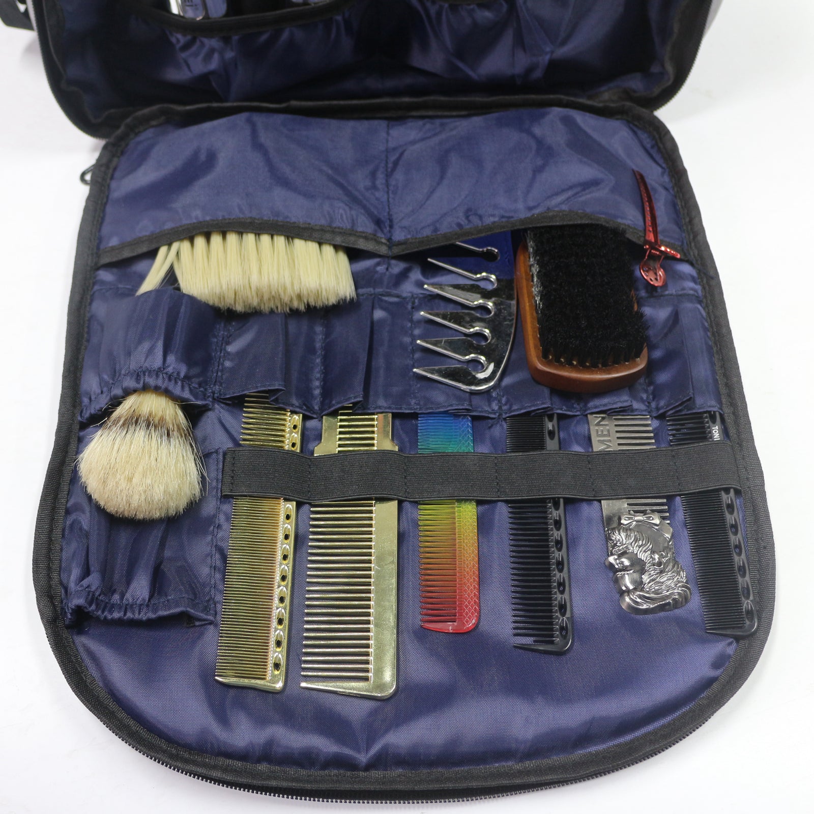 Portable  Makeup Tool Bag for Barber Stylist Grey