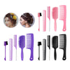 Load image into Gallery viewer, 1Set Salon Hair Styling Plastic Barbers Brush Combs Set Black