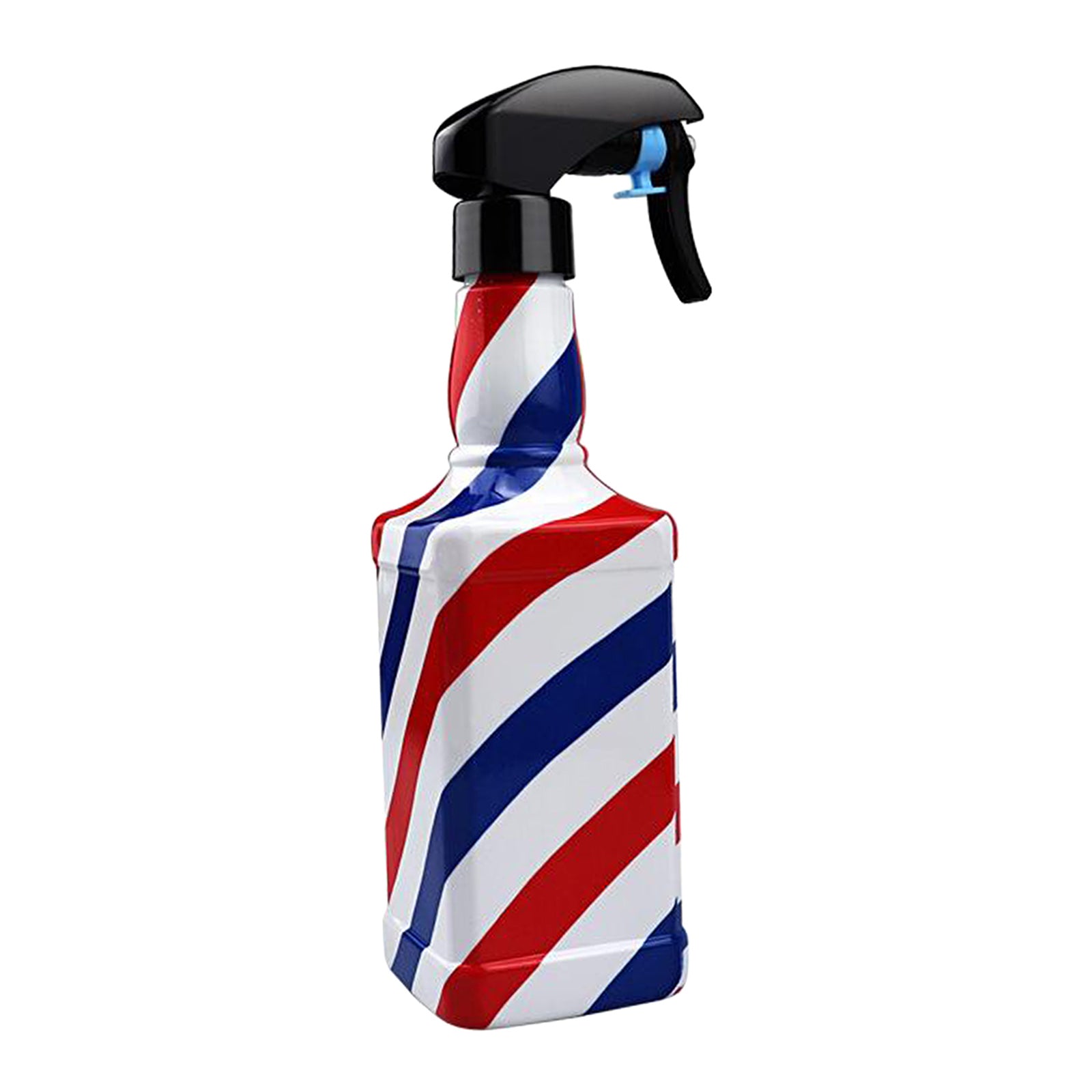 Hairdressing Sprayer Salon Barber Water Spray Bottle  Red Blue Cross grain