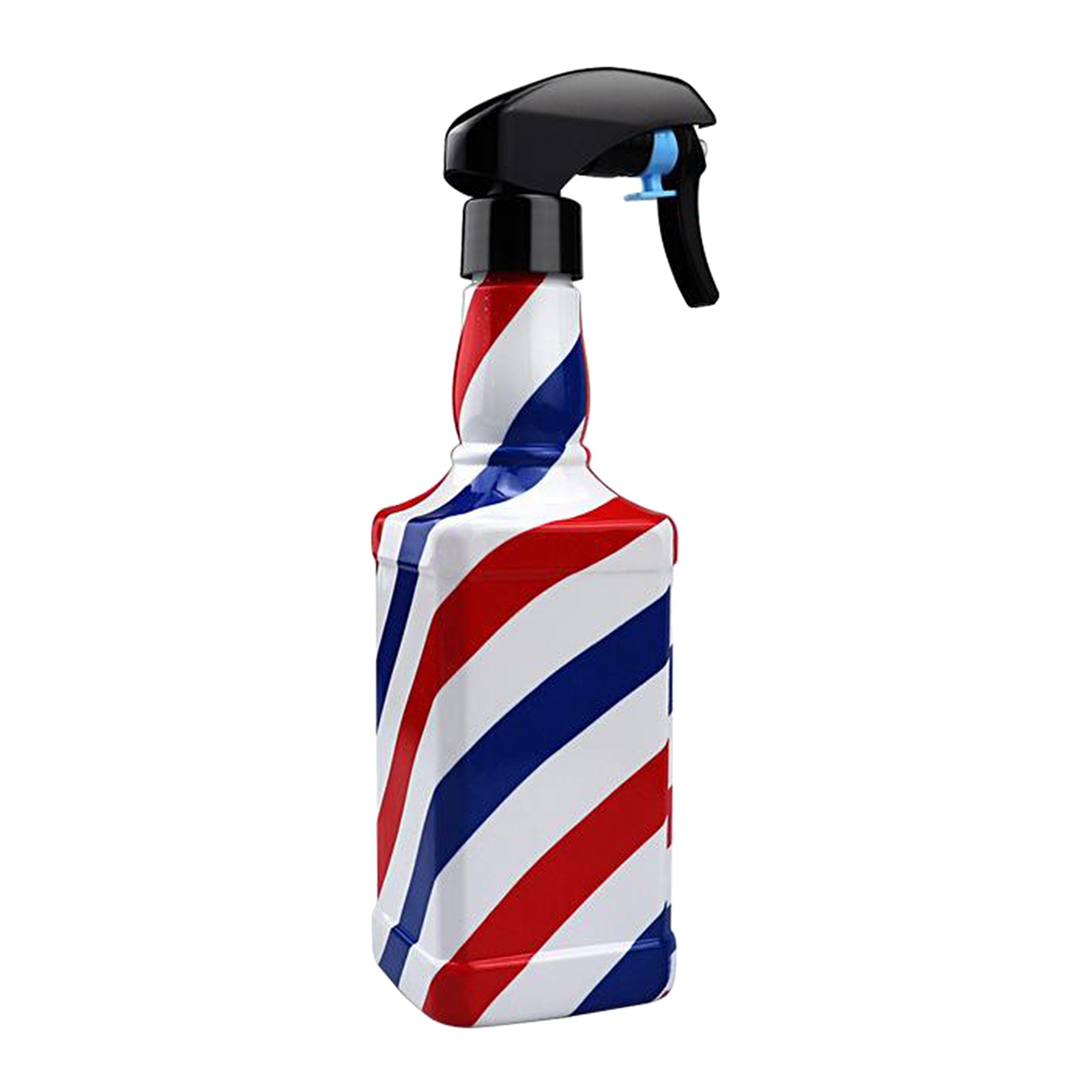 Hairdressing Sprayer Salon Barber Water Spray Bottle  Red Blue Cross grain