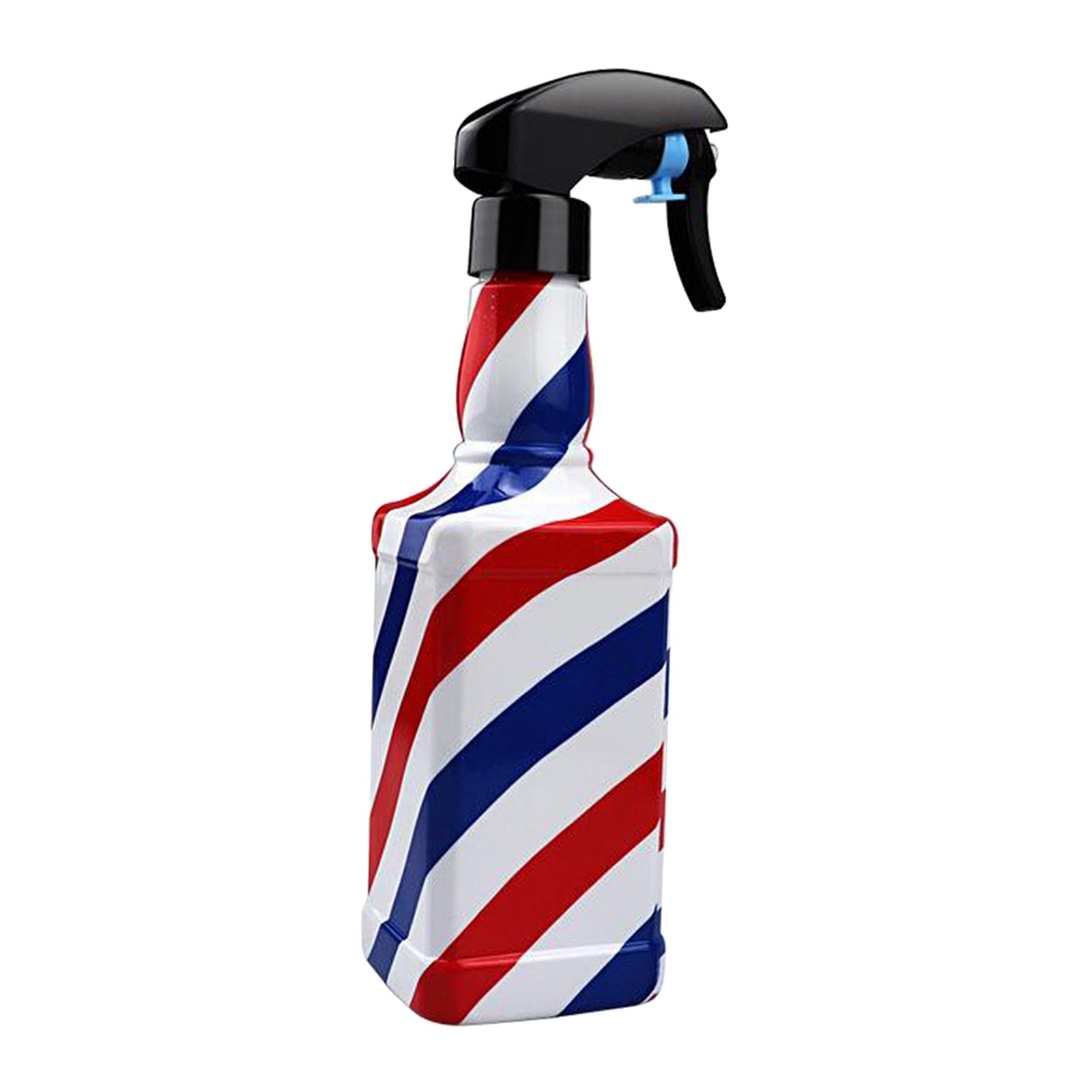 Hairdressing Sprayer Salon Barber Water Spray Bottle  Red Blue Cross grain