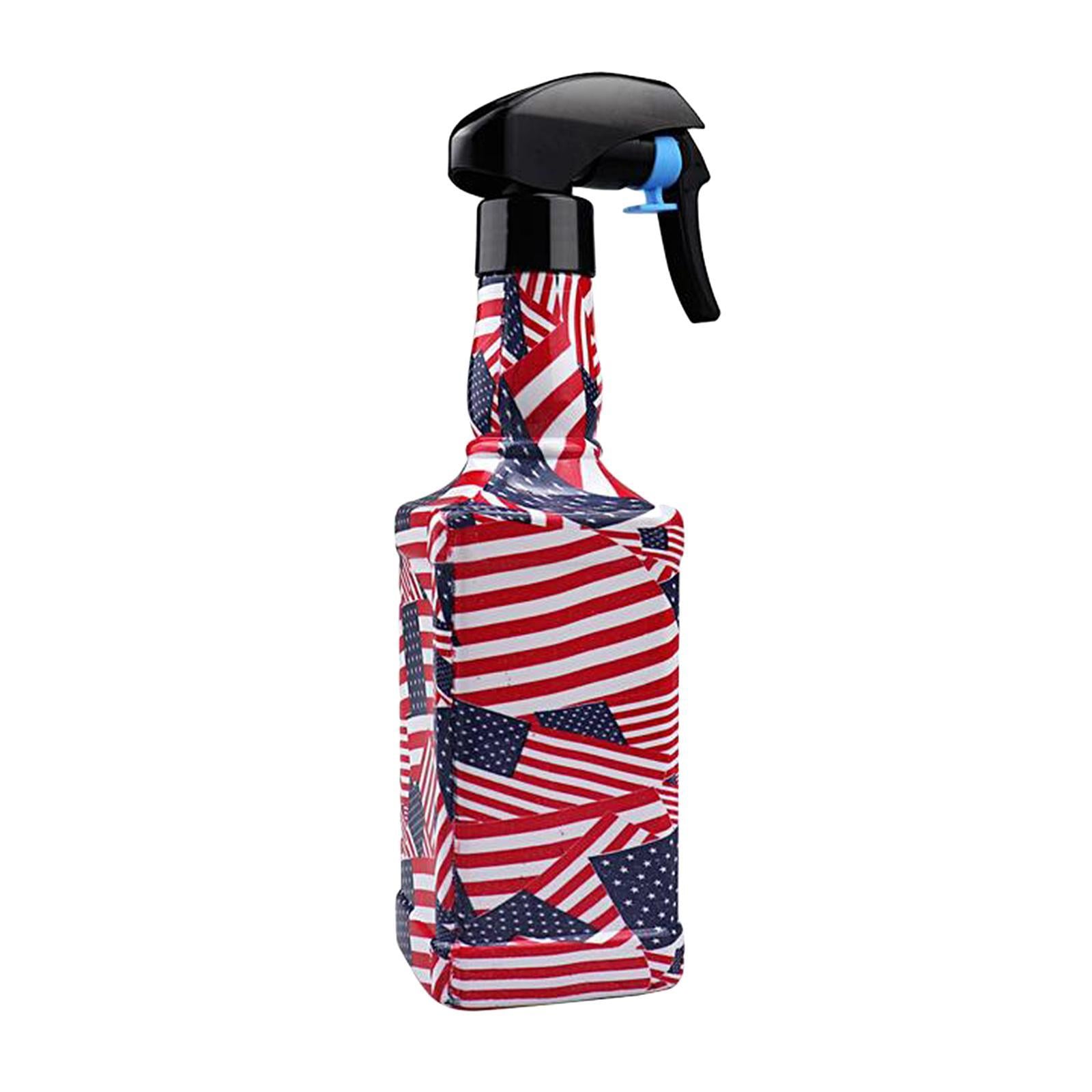 Hairdressing Sprayer Salon Barber Water Spray Bottle  American flag