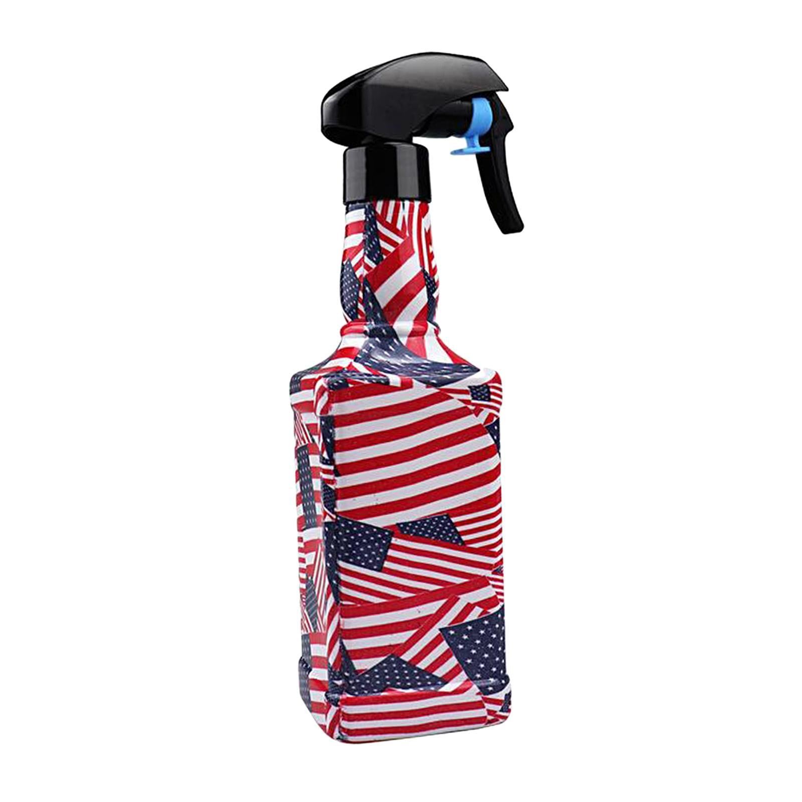 Hairdressing Sprayer Salon Barber Water Spray Bottle  American flag