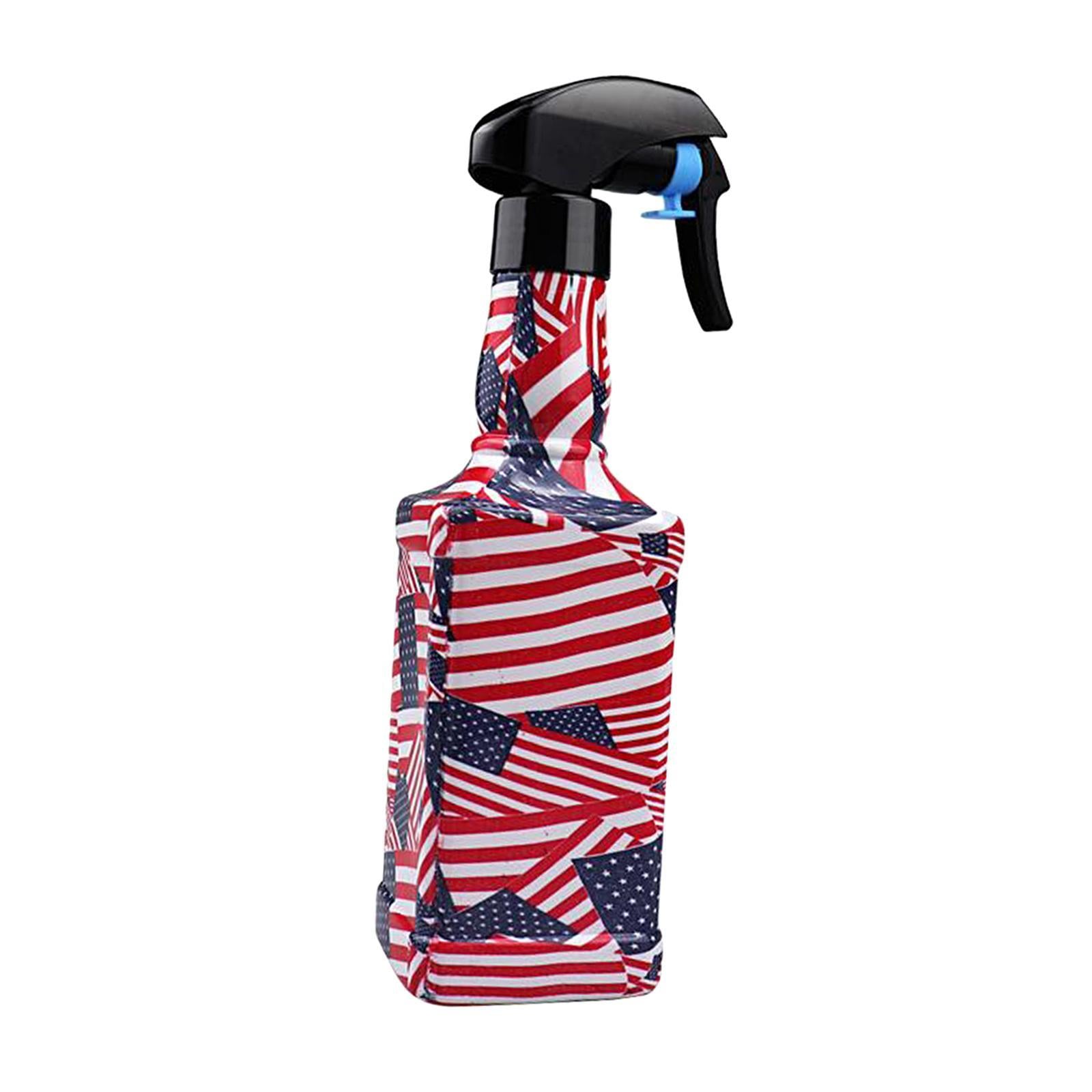 Hairdressing Sprayer Salon Barber Water Spray Bottle  American flag