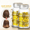 Hair Vitamin Serum Capsule with Vitamins B5 Oil Repair Hair For Women red