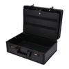 Large Barber Salon Tool Kits Storage Travel Carry Case Organizer Box Black