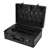 Large Barber Salon Tool Kits Storage Travel Carry Case Organizer Box Black