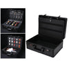 Large Barber Salon Tool Kits Storage Travel Carry Case Organizer Box Black