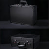 Large Barber Salon Tool Kits Storage Travel Carry Case Organizer Box Black