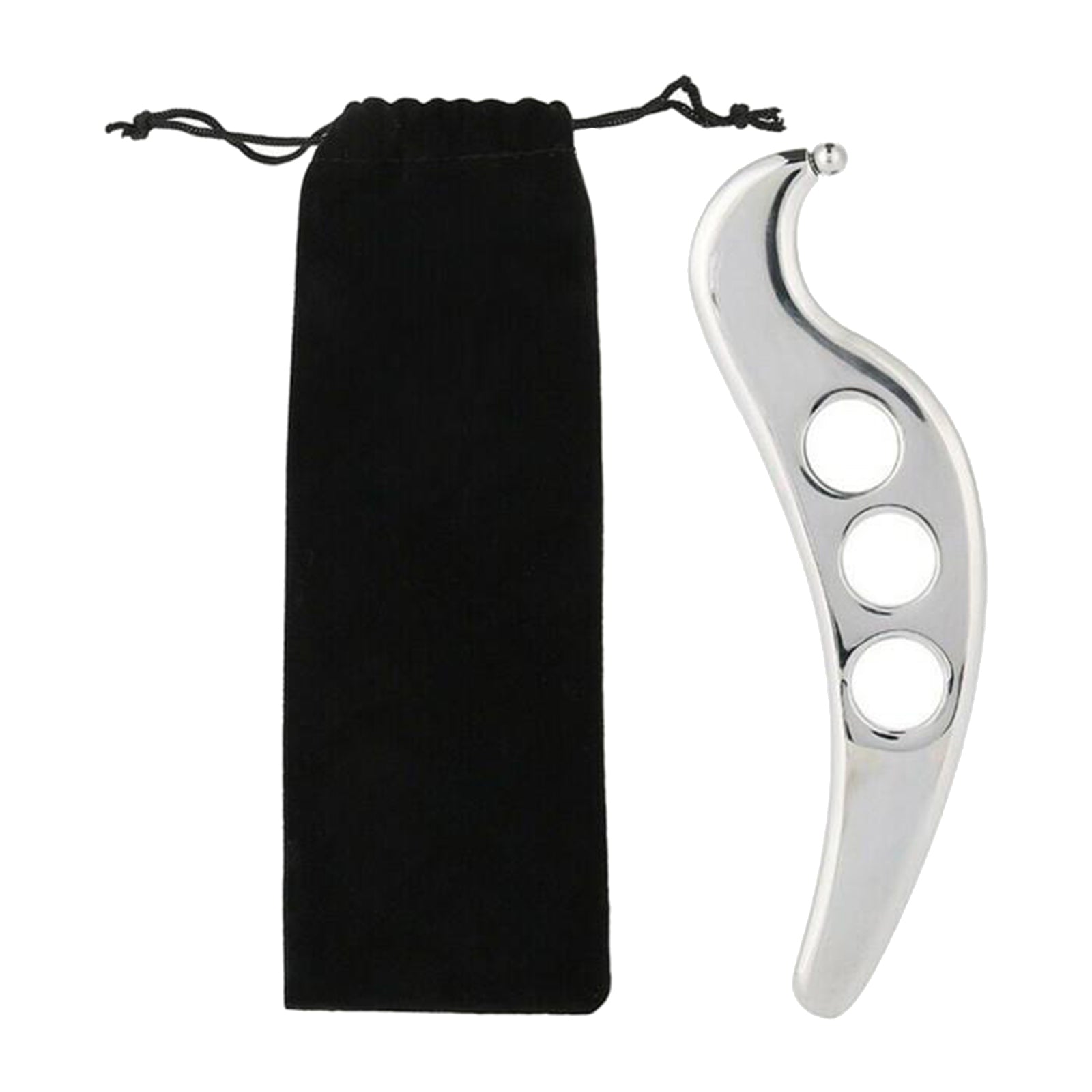 Stainless Steel Gua Sha Board Muscle Scraping Massage Tool Physical Therapy