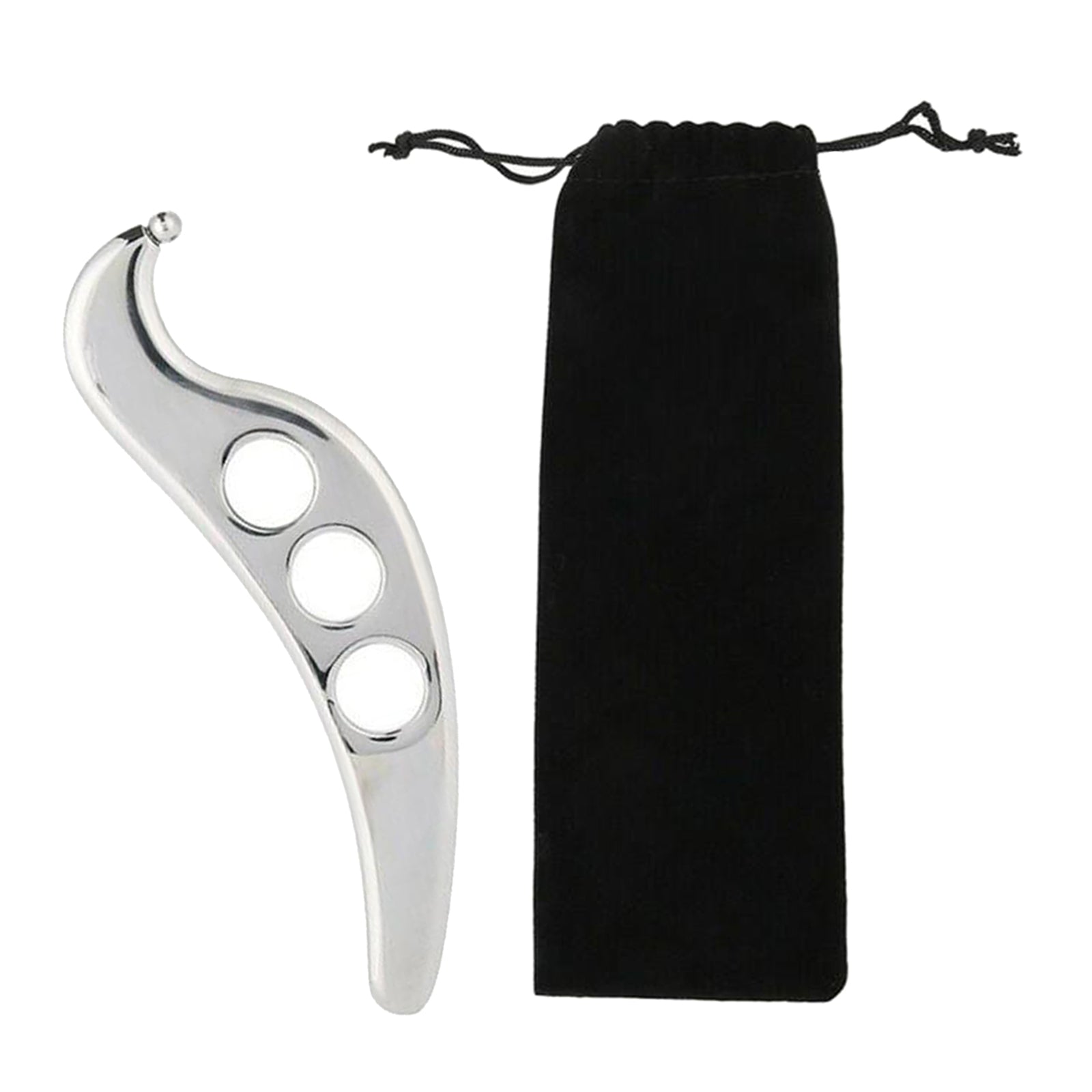 Stainless Steel Gua Sha Board Muscle Scraping Massage Tool Physical Therapy