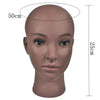 Manikin Wig Making Bald Mannequin Head Model Rack for Sunglasses Color 02