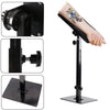 PU Leather Tattoo Armrest Pad Arm Leg Rest with Adjustable Height for Salon