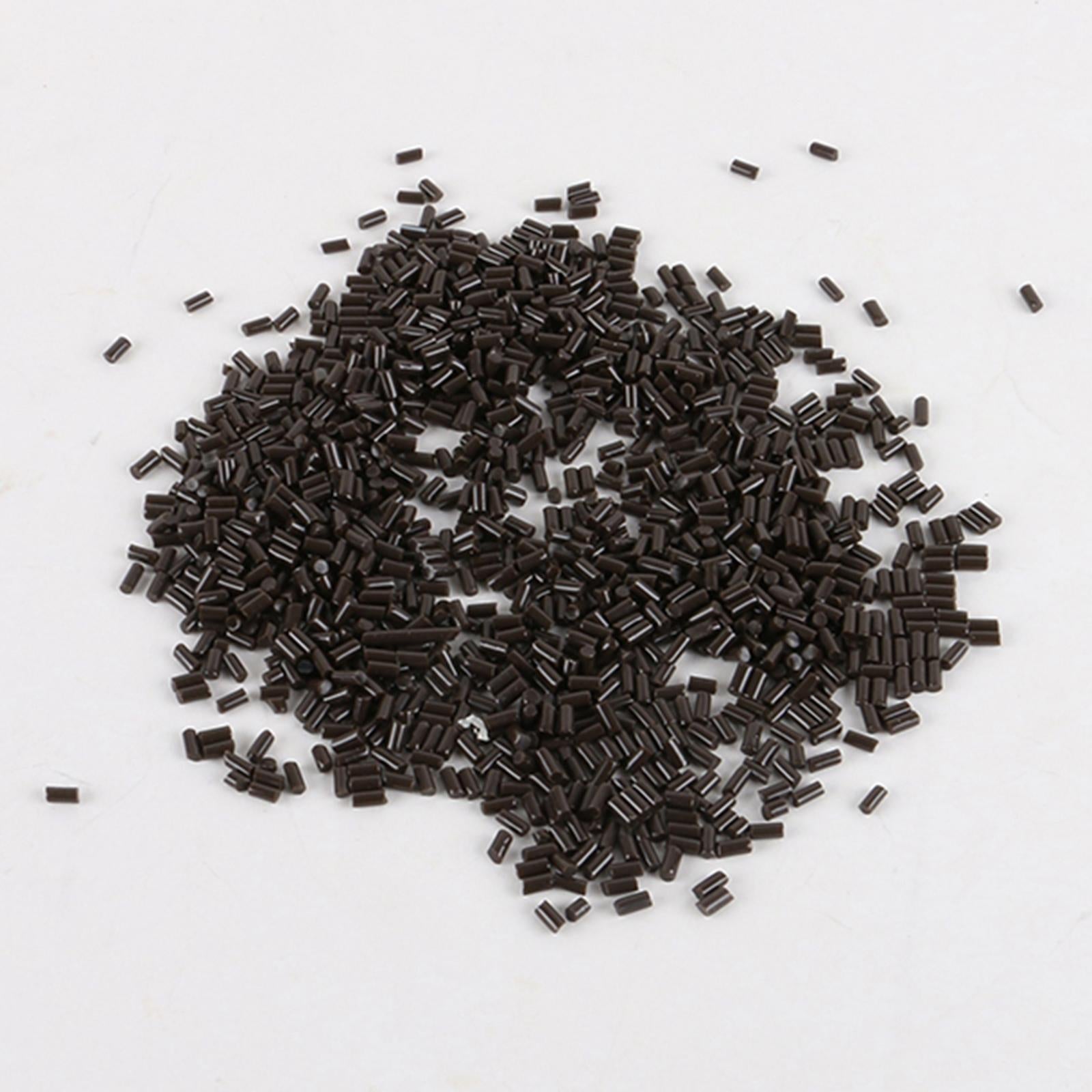 100 g 100g Italian Keratin Glue Granule Rebond Pellets Bead  brown