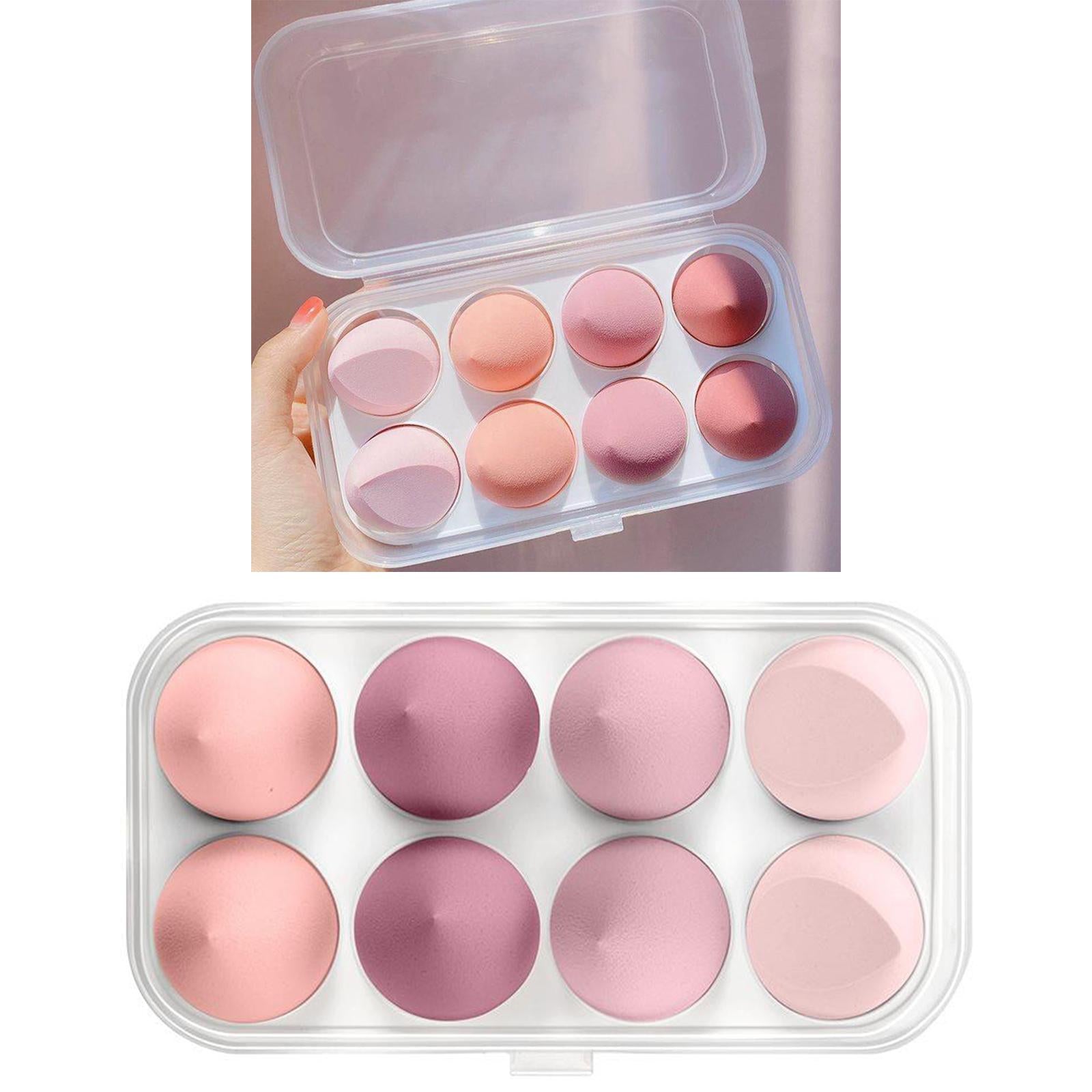 8x Beauty Makeup Sponge Set Blender Blending Foundation  Strawberry Mousse