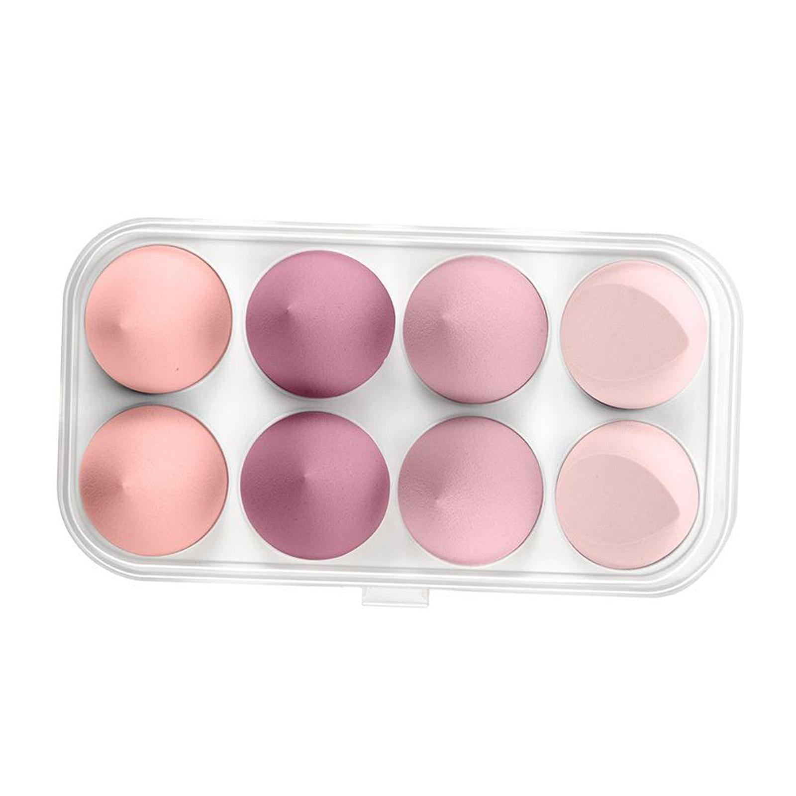 8x Beauty Makeup Sponge Set Blender Blending Foundation  Strawberry Mousse